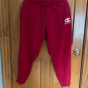 Champion Women's Bold Red Joggers